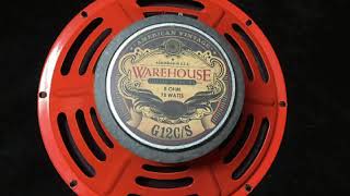 Video thumbnail for WGS speakers G12C vs G12C/s by jonizefox