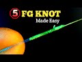 5 Methoden Zum Binden Von FG Knoten Die Angler Kennen Müssen