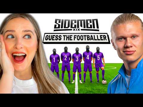 HAALAND & THE SIDEMEN GUESS THE FOOTBALLER (reaction)