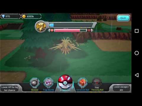 caught zapdos legendary pokemon and confirmed weather change timing of monster myst in Pokeland lege