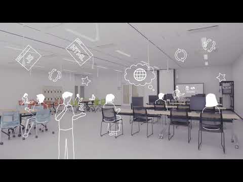 大宮キャンパス新４号館Movie【Smart Lab/電子情報システム工学科】