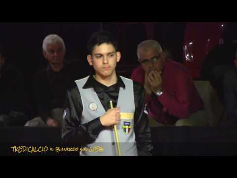 PAOLONI vs A.RAGONESI - HIGHLIGHTS 5^PROVA  BILIARDO BTP 2016 S.Antonino @TREDICALCIO