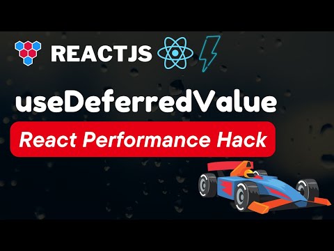 Usedeferredvalue Reactjs Performance Hack