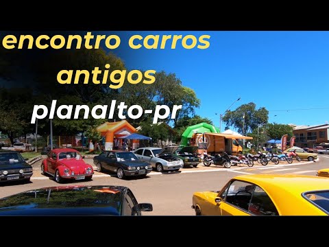 Os Clássicos Invadiram Planalto-PR! Encontro de Carros Antigos 2025