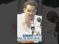 Trae Young speaks after Game 1 loss to Heat ?  #shorts