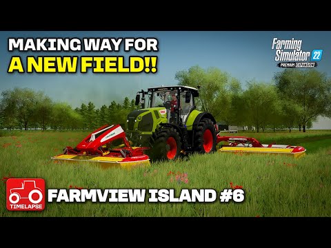 CREATING A NEW FIELD & SOWING CROPS!! Farmview Island Farming Simulator 22 Timelapse FS22 Ep 6
