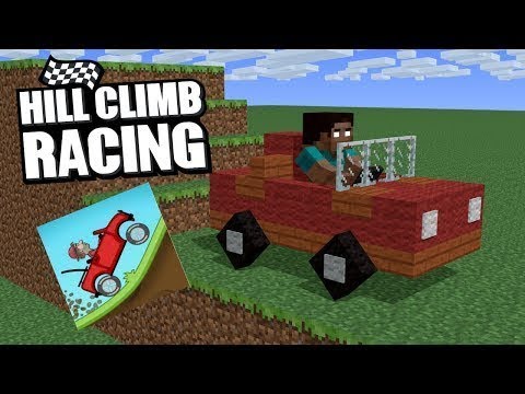 Monster School: Hill Climb Racing Challenge - Minecraft Animation