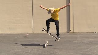 HOW TO OLLIE ON A LONGBOARD SKATEBOARD THE EASIEST WAY TUTORIAL