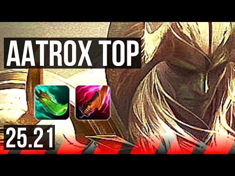 AATROX vs SETT (TOP) | 500+ games | KR Master | 25.21