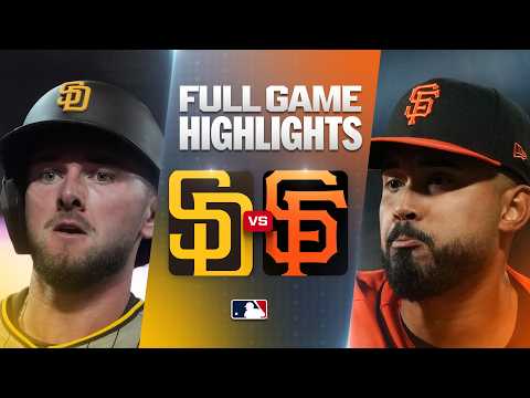 샌프란시스코 VS 샌디에이고 5:7 MLB 하이라이트