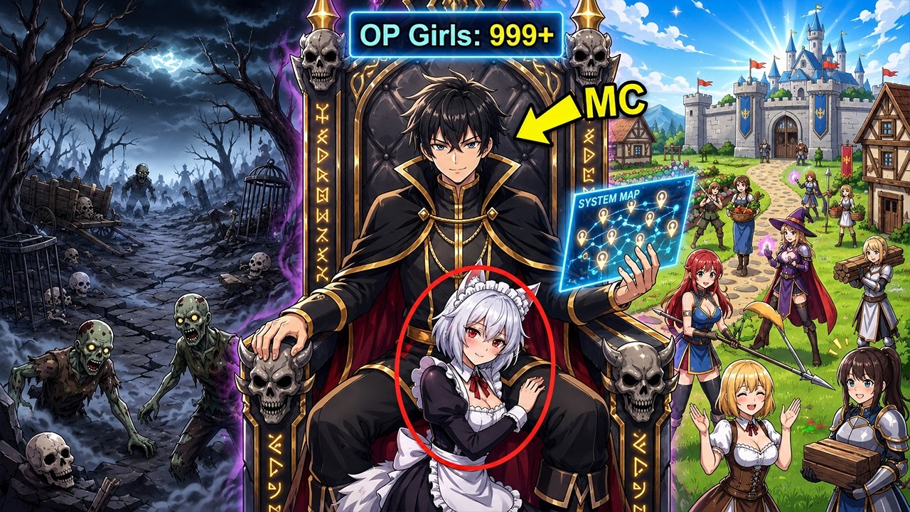 Exiled With 500 GOLD To CURSED LAND, So He Started Building KINGDOM With Wolf Girl and System