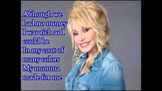 Coat of many colors- Dolly Parton with lyrics