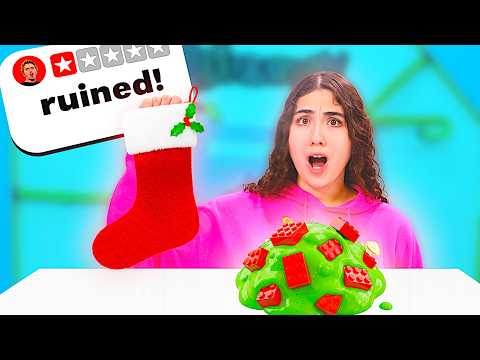 Don’t Choose The Wrong Stocking… OR YOUR SLIME IS RUINED 😱