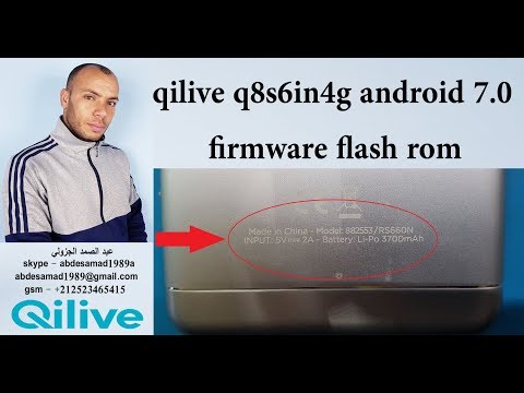 smartphone qilive q8s6in4g android 7.0 firmware flash rom