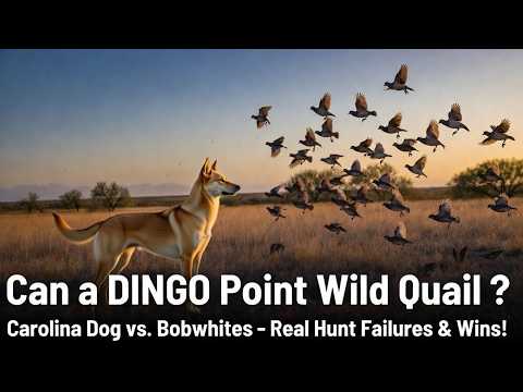 Can a Carolina Dog Hunt Wild Bobwhite Quail on Public Land?