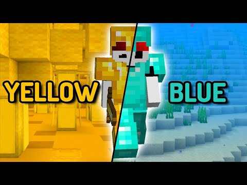 Minecraft PvP, but Kits are Color Coded