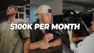 my realistic daily routine as a $100k/month entrepreneur