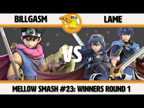 Mellow Mushroom SSBU #23 - Billgasm (Hero) vs Lame (Lucina/Marth) Smash Ultimate Winners Round 1