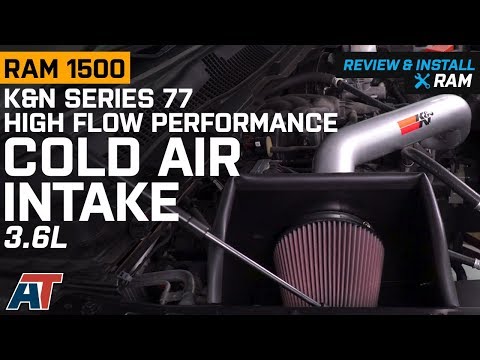 2013-2018 Ram K&N Series 77 High Flow Performance Cold Air Intake 3.6L Review & Install
