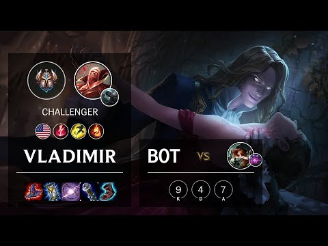 Vladimir Bot vs Miss Fortune - NA Challenger Patch 10.7