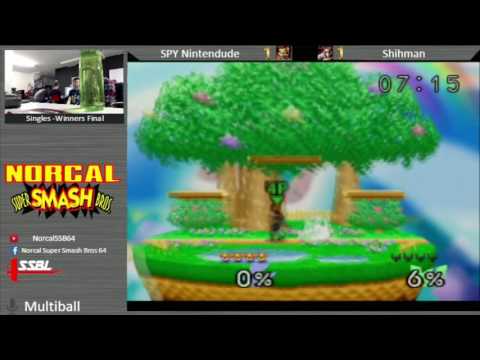 Truth or Dair #5 SSB64 Singles- SPY Nintendude (Fox) vs Shihman (Falcon) Winners Final