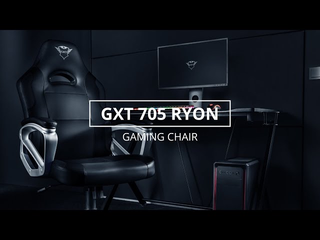 Trust GXT 705 Ryon Silla Gaming Negra video