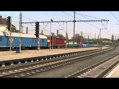 Praha Libeň - 22.4.2011 - Kocour s poštovním vlakem