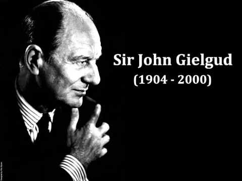 'Tomorrow and tomorrow and tomorrow' from Macbeth by William Shakespeare - Read by Sir John Gielgud