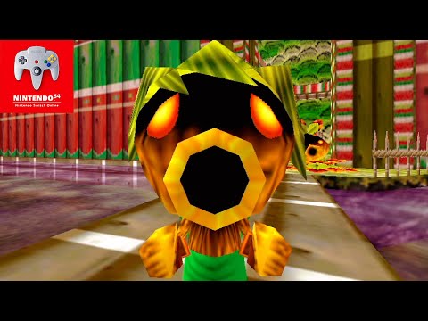 Zelda Majora’s Mask Switch Online N64 - 100% Walkthrough Part 7 No Commentary Gameplay - Deku Palace
