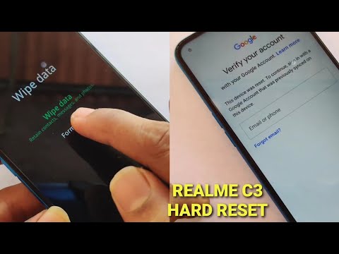 Realme C3 Hard Reset And FRP Unlock