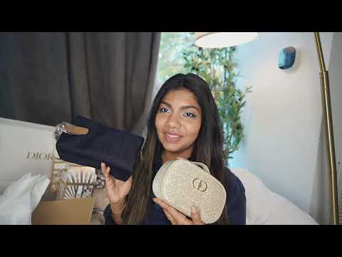 DIOR Beauty Holiday set and gift with purchase unboxing