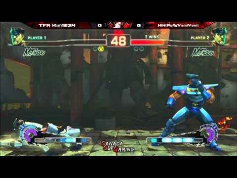 Kim1234 vs HiHiPuffyYamiYumi - Canada Cup Gaming 2012 SFIV