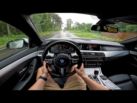 BMW F11 520D LCI 140KW 2015 M-Sport X-Drive | 4K POV Test Drive
