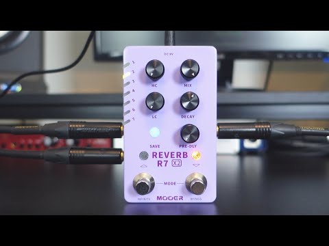 Демонстрация звучания Mooer R7 Reverb X2