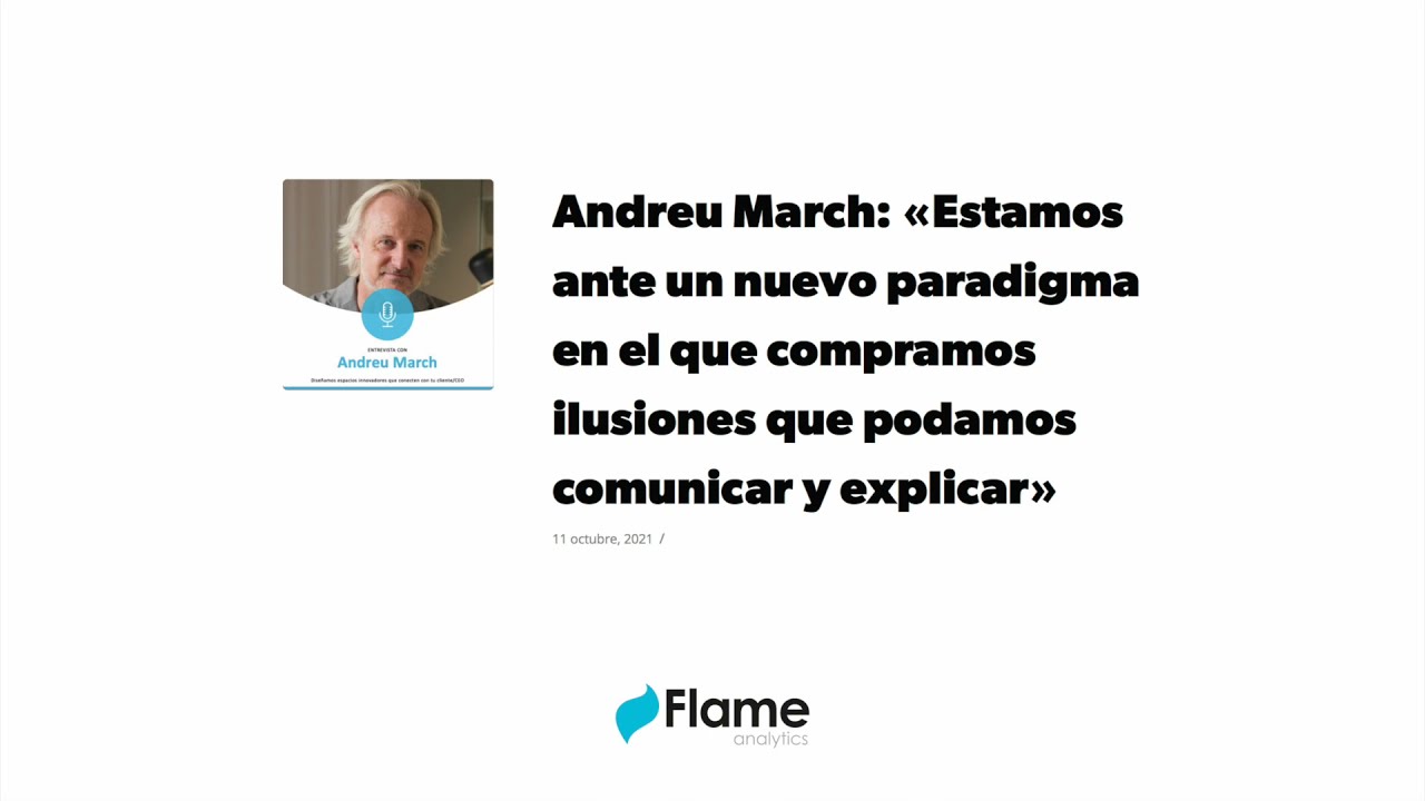 Entrevista Flame Analytics