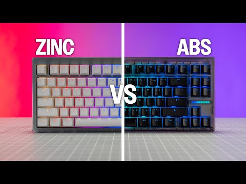 Wooting 80HE Zinc vs ABS Case - Sound Tests