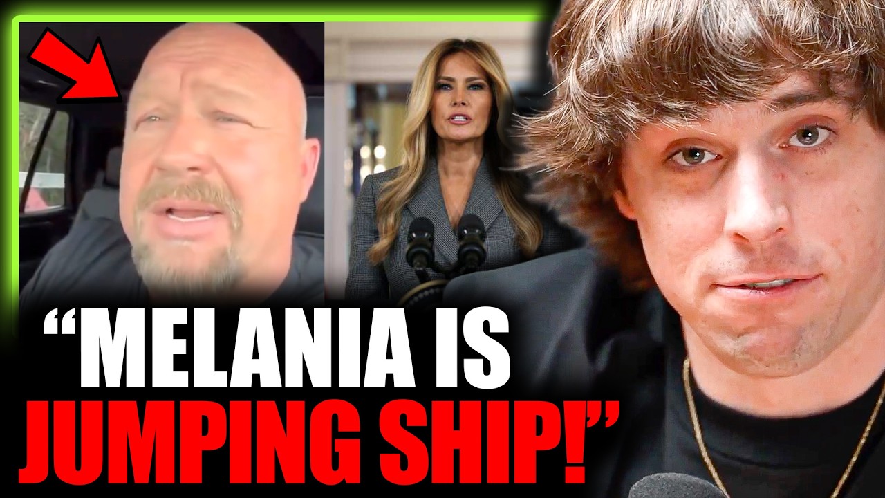 Alex Jones' REACTION to Melania Trump's Epstein Speech is CRAZY | Julian Dorey
