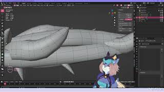 Furry Tail 3D Blender Tutorial Beginner friendly speed up progress