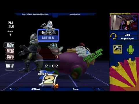 5PMBoC: HF Neon (Wolf,Lucas) vs R3|Sosa (Wario) Losers Quarters