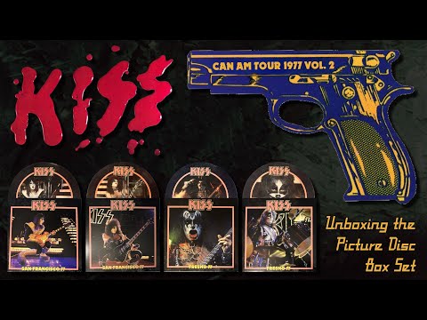 Unboxing the KISS - Can Am Tour 1977 Vol. 2 Picture Disc Box Set