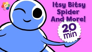 Itsy Bitsy Spider and more Nursery Rhymes for Kids | Music Videos | BabyFirst TV