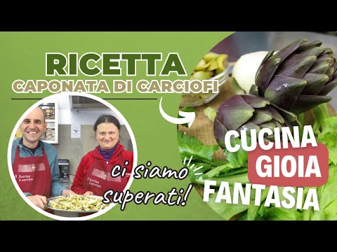 Caponata di carciofi: la RICETTA FACILE E VELOCE per un contorno sfizioso