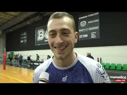 As 2021/22 Serie B : Vianello e Cicorella dopo Volley Treviso - Tmb Monselice