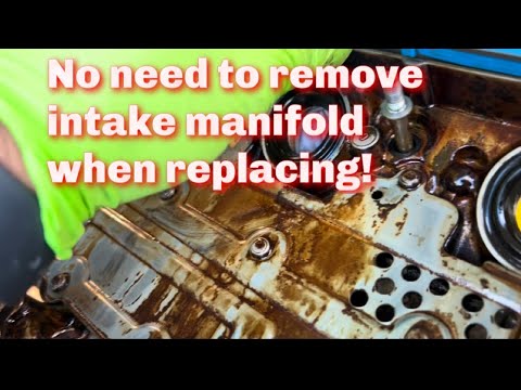 Honda Ridgeline front valve cover gasket replacement due to oil leak