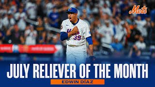 Díaz Dominance | July 2025 National League Reliever of the Month