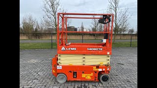 Plataforma de tesoura LGMG AS0607E | 7.8 METER | 230 KG | GS-1932 | ES 1932 a venda - Imagem 4 | Machineryline MZ Plataforma de tesoura LGMG AS0607E | 7.8 METER | 230 KG | GS-1932 | ES 1932 | Imagem 4 - Machineryline