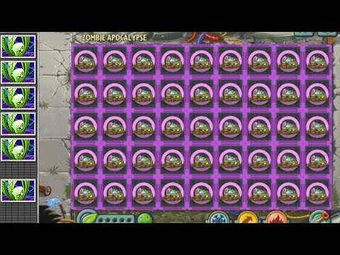 Plants vs Zombies 2 hack - Celery Stalker vs all Gargantuar