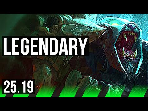 RENGAR vs EKKO (JGL) | Legendary, 62k DMG, 7 solo kills | NA Master | 25.19