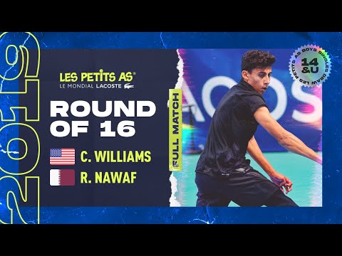Les Petits As 2019 | Boys Round of 16 | Rashed Nawaf vs. Cooper Williams