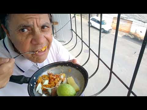 Prato de abstinência: Canjica, cebola, queijo, molho. POR rep. Paulo Maciel  Colatina/ES, 20/2/26